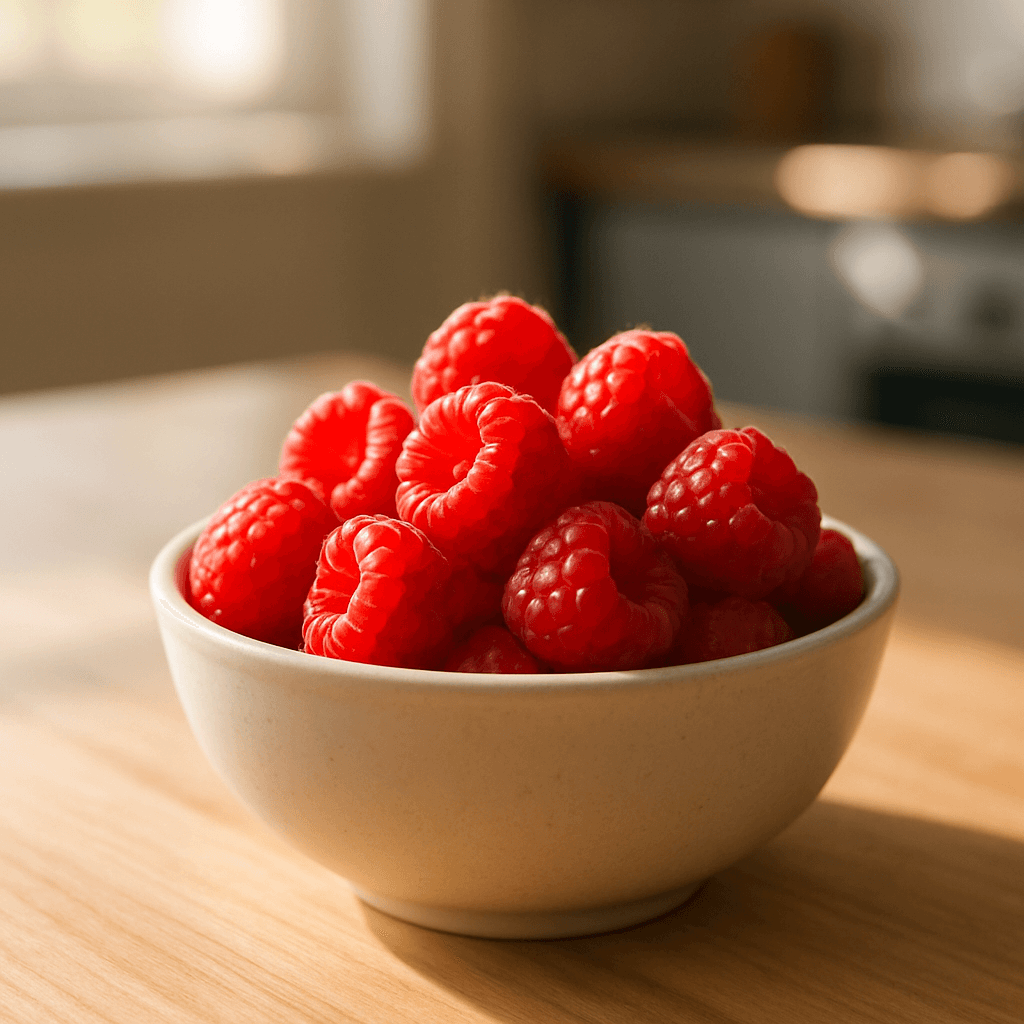 co zrobić z malinami