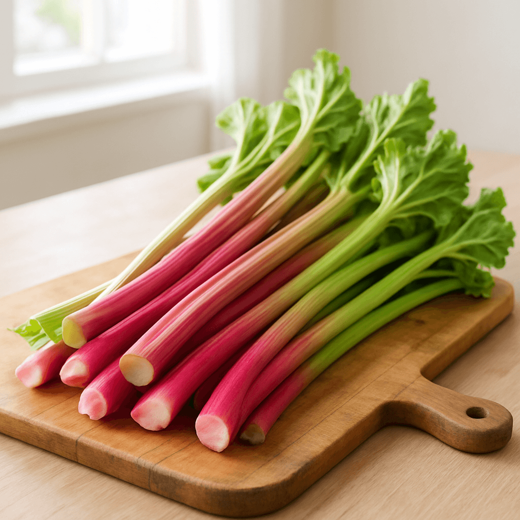 co zrobić z rabarbarem