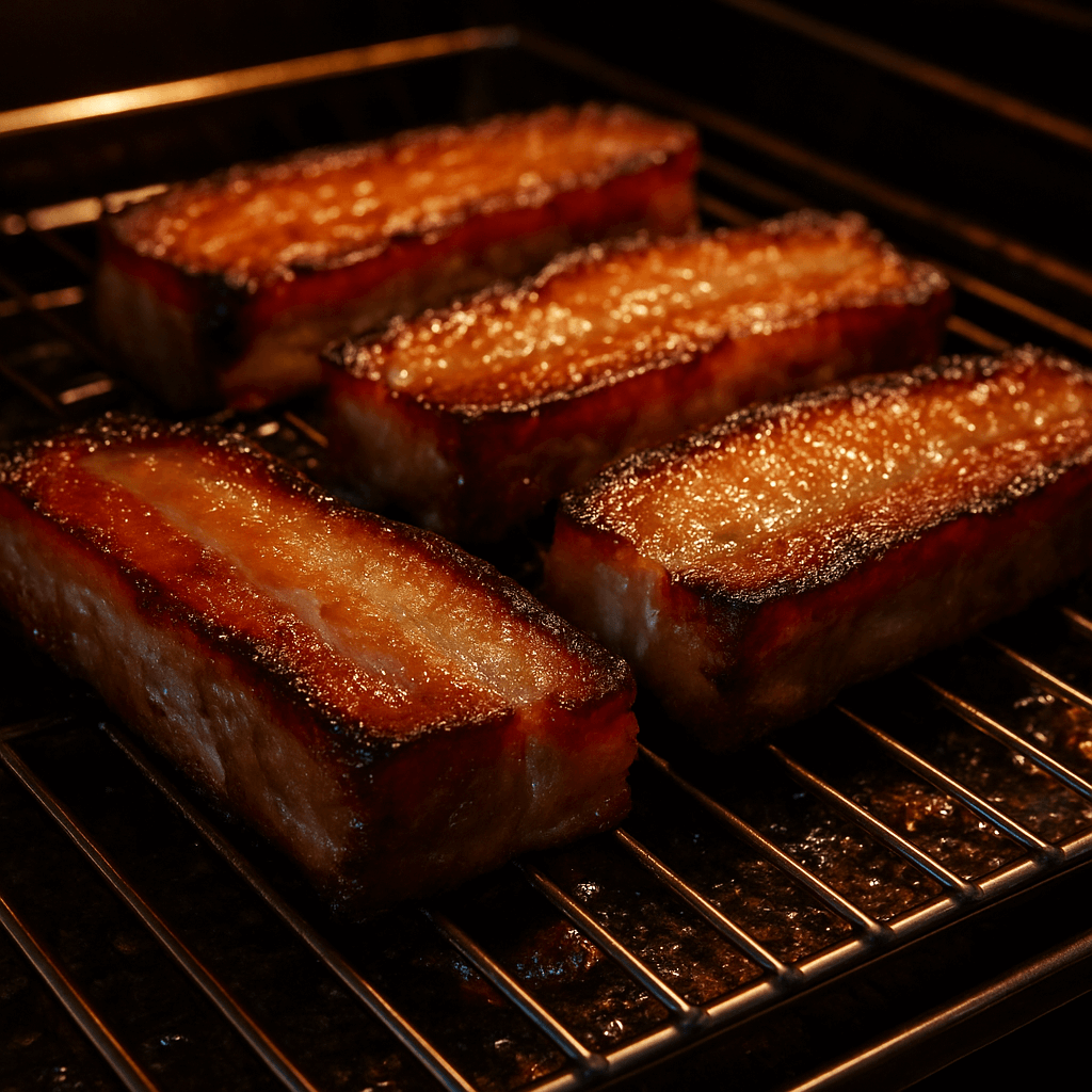 jak długo piec boczek