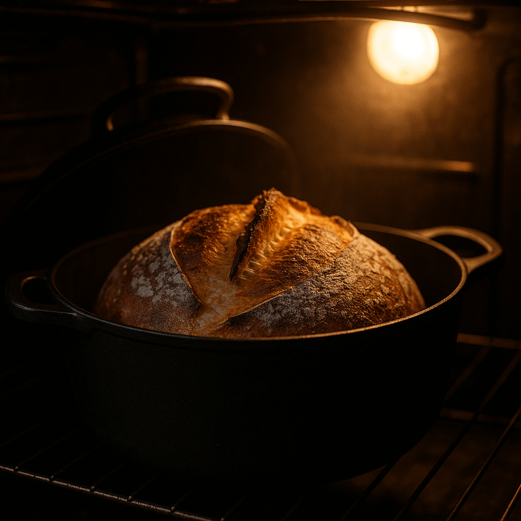 jak długo piec chleb