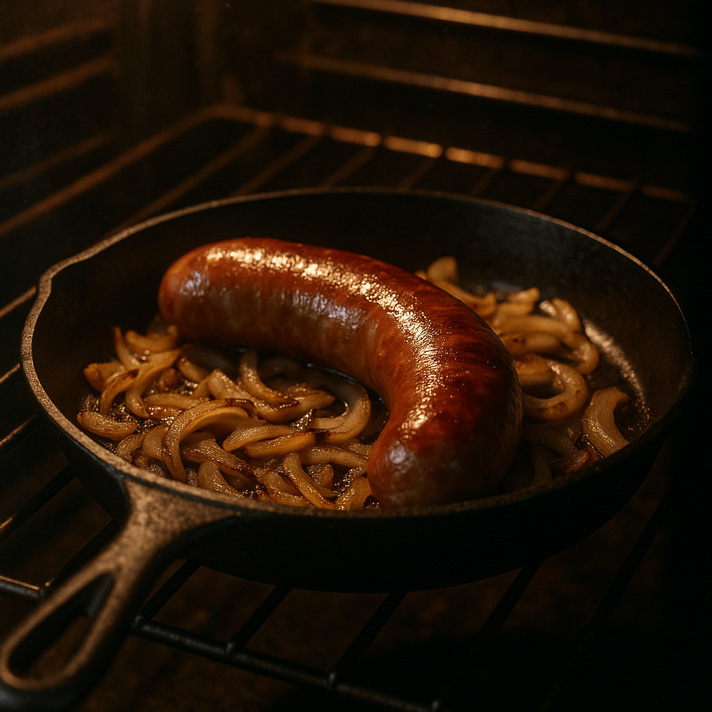 jak długo piec kiełbasę w piekarniku