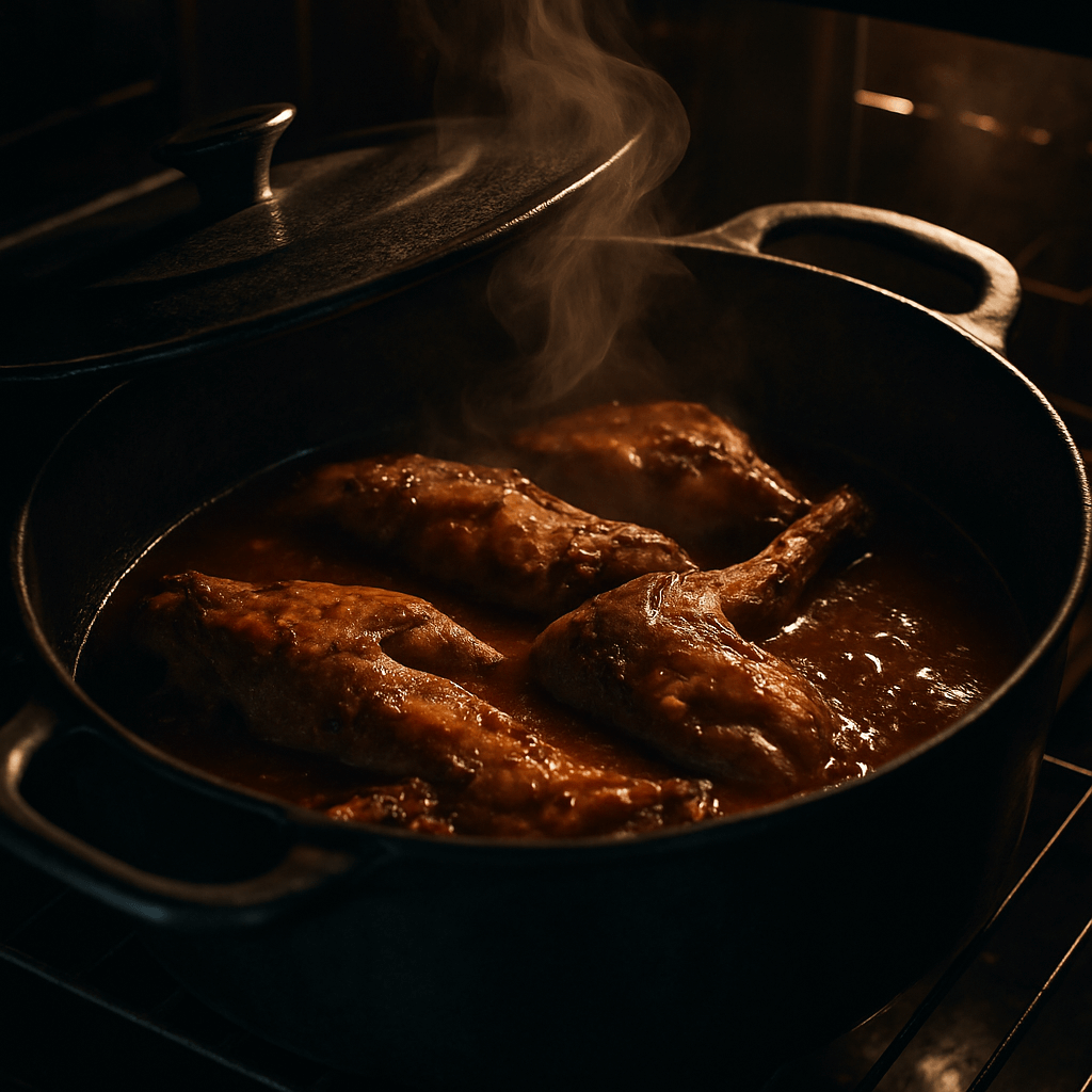 jak długo piec królika