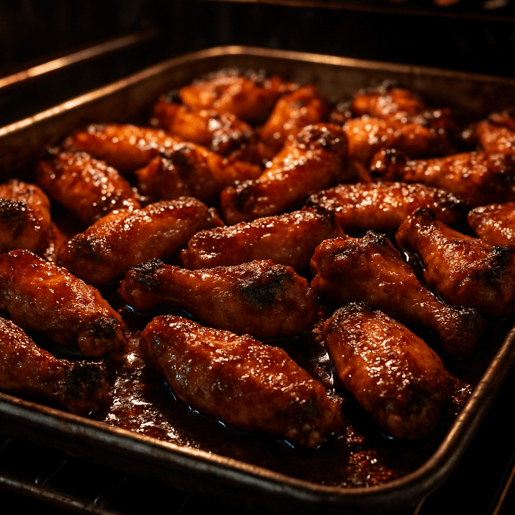 jak długo piec skrzydełka