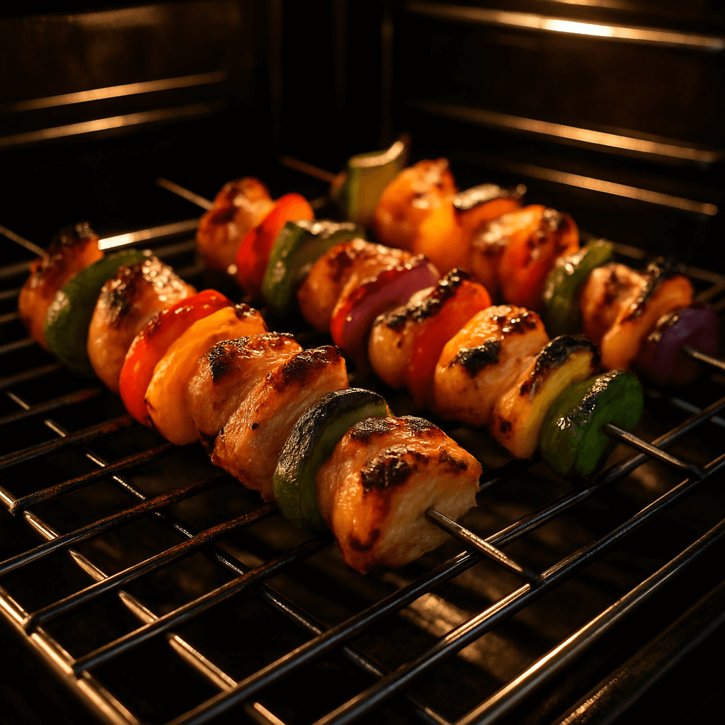 jak długo piec szaszłyki w piekarniku