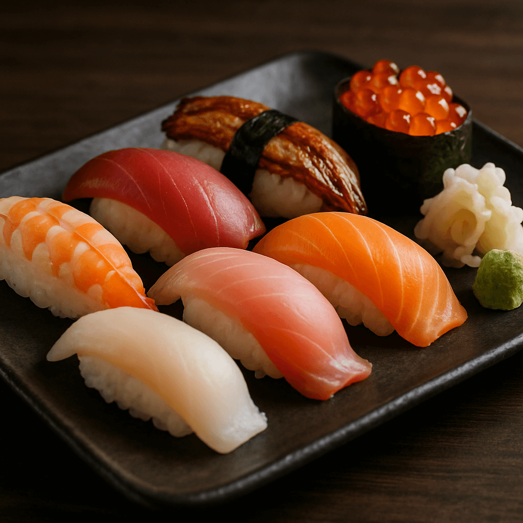 jak jeść sushi