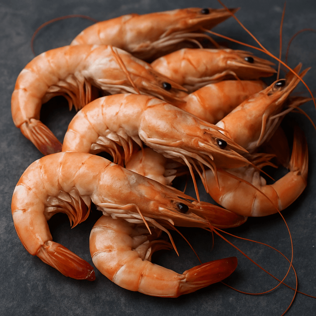 jak się je krewetki