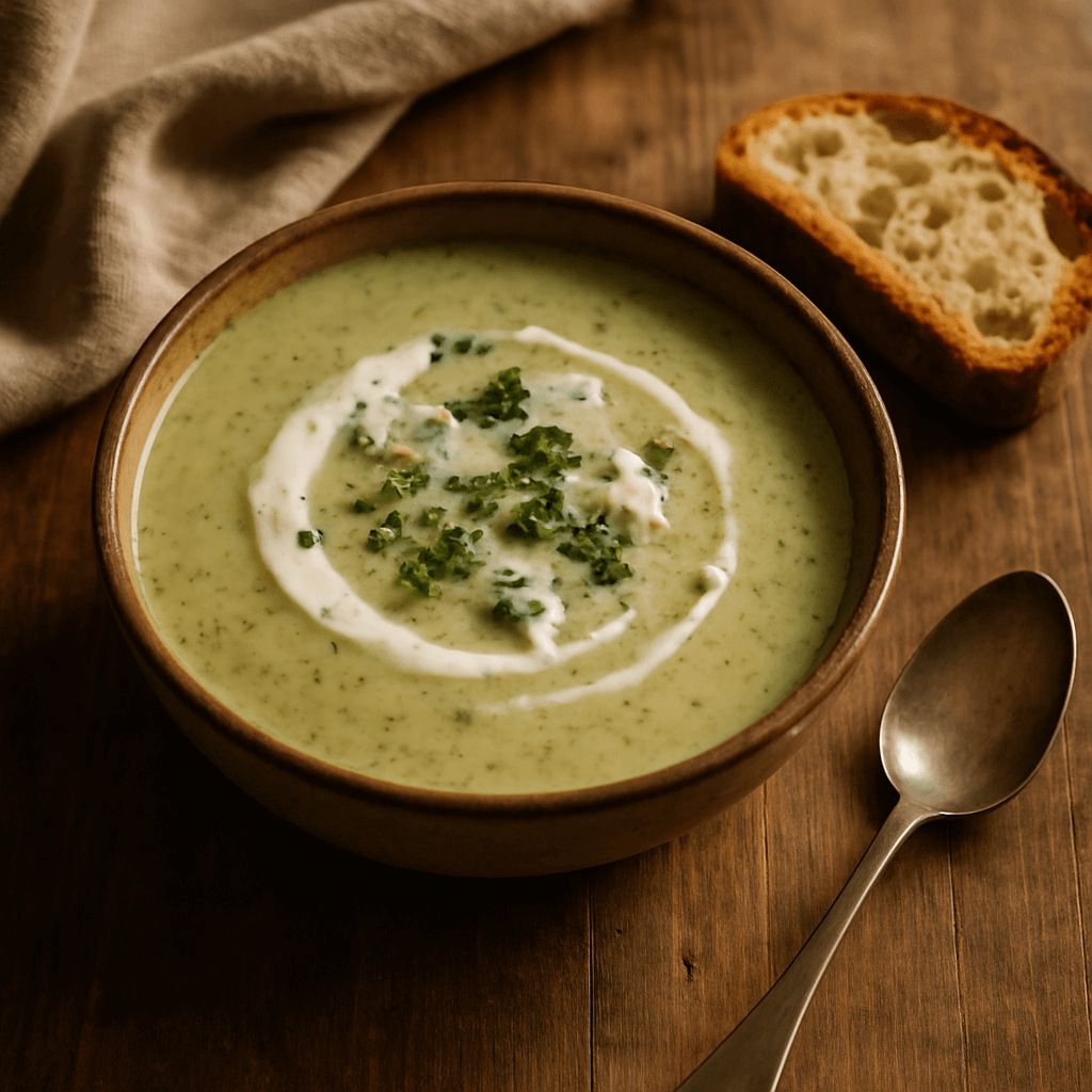 krem z cukinii i sera pleśniowego krem z cukinii i sera pleśniowego