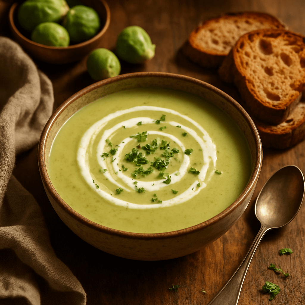 zupa krem z brukselki