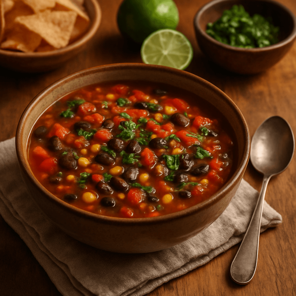 zupa meksykańska z fasolą zupa meksykańska z fasolą