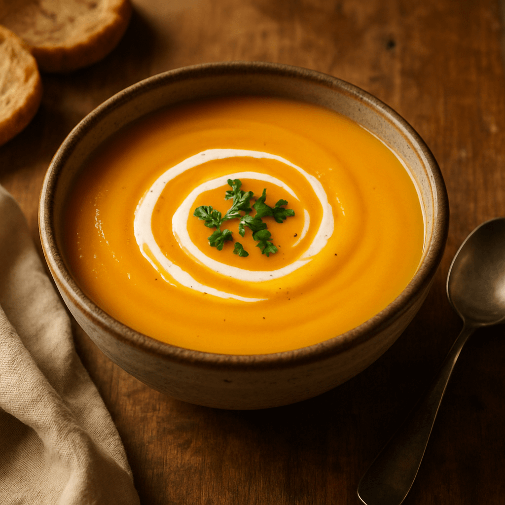 zupa z dyni piżmowej