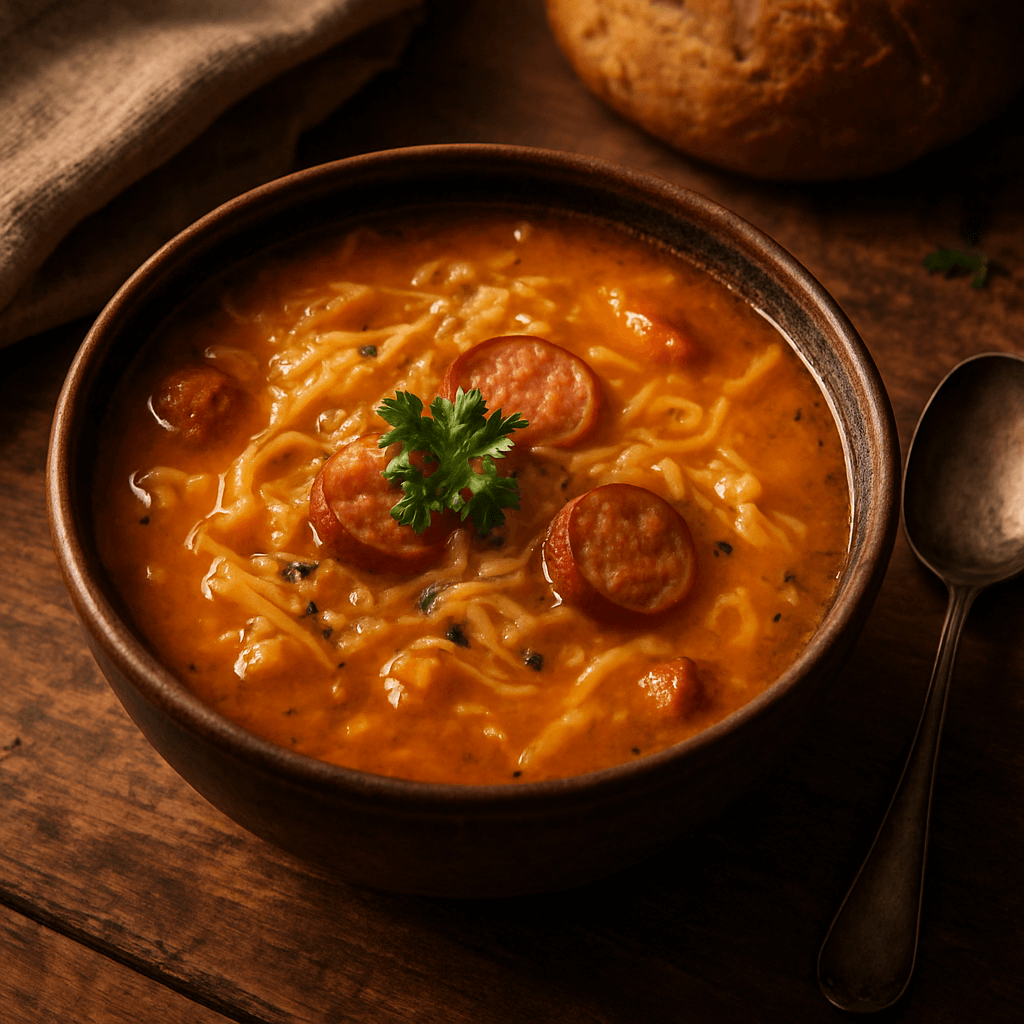 zupa z kiszonej kapusty