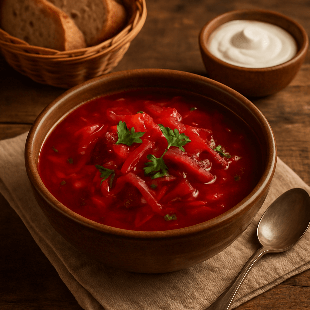 zupa z kiszonych buraków