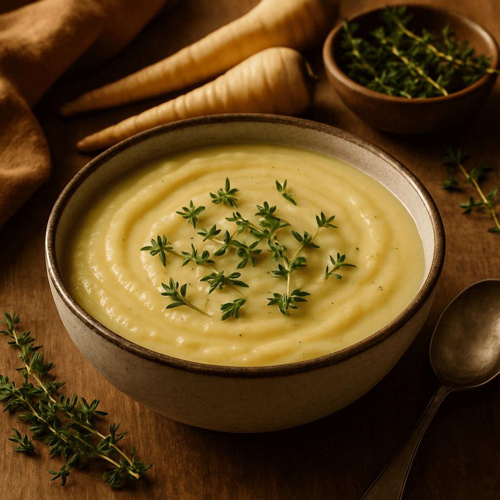 zupa z pasternaku i tymianku