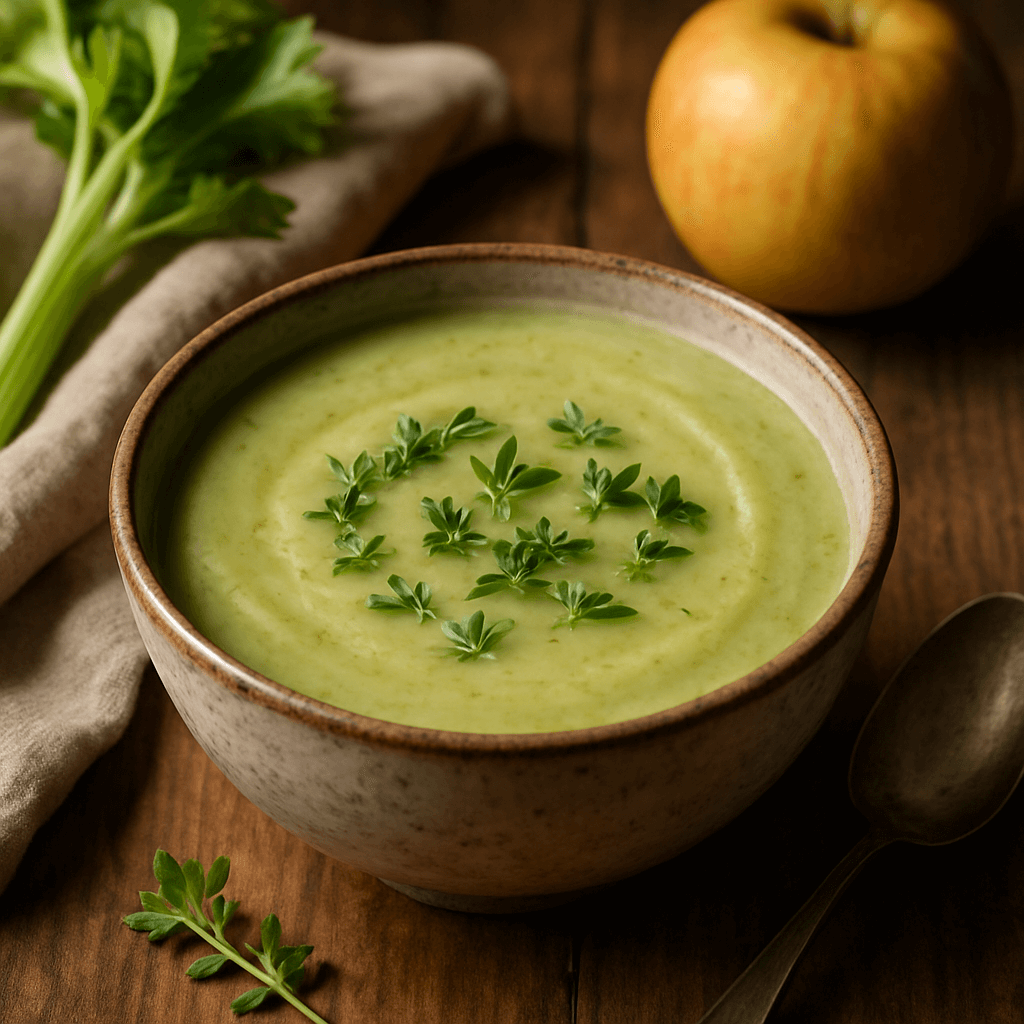 zupa z selera i jabłka